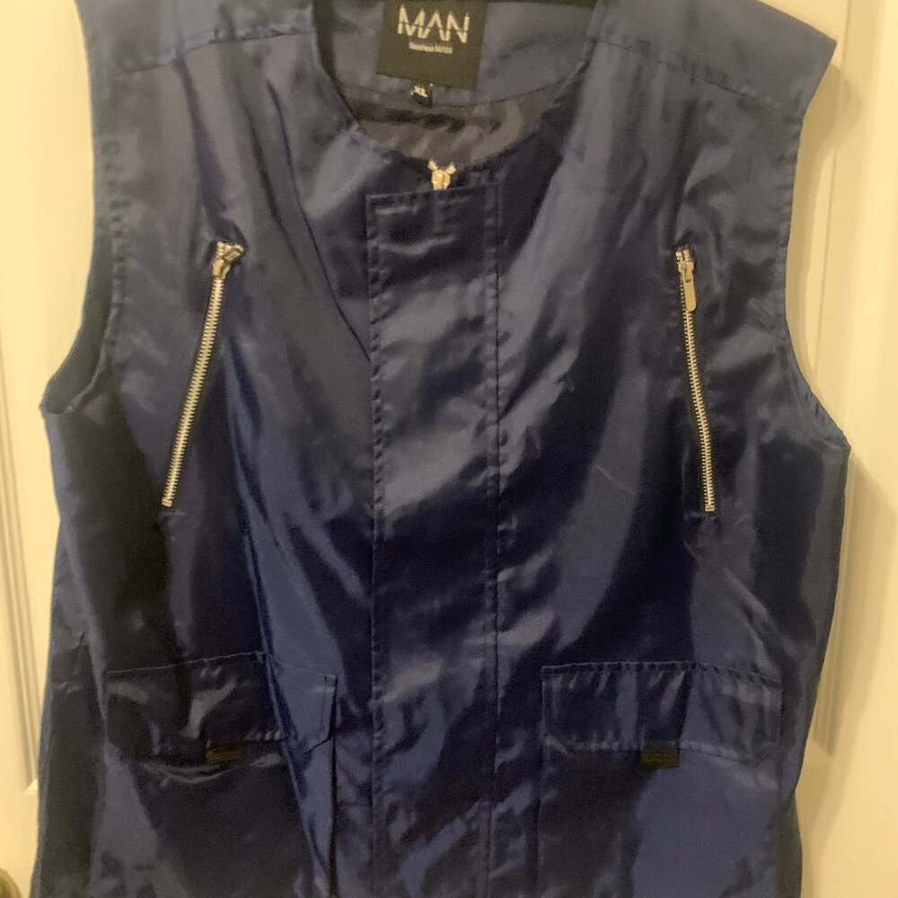 Super Cool Men's Zippered Utility Vest